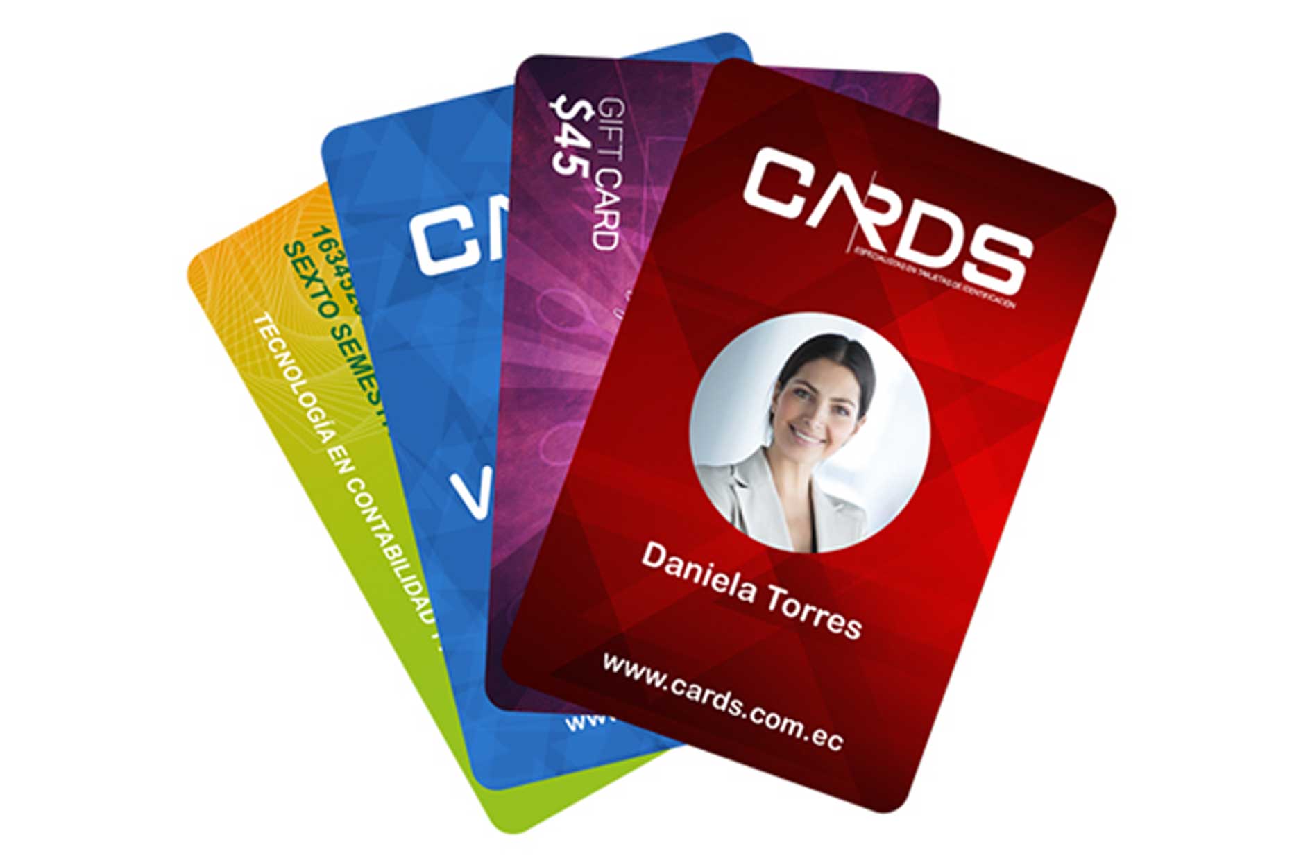 impresion de credenciales cards